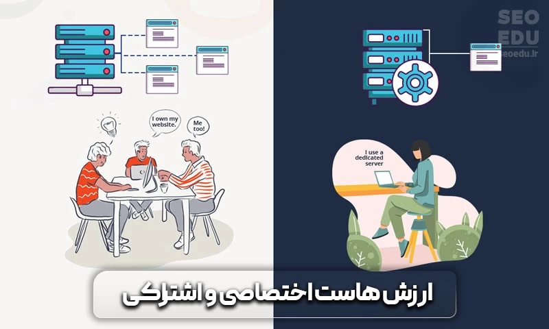 4 تفاوت هاست اشتراکی با هاست اختصاصی 10 واقعی هاست های اشتراکی و اختصاصی
