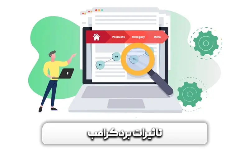 تاثیرات بردکرامب در سایت