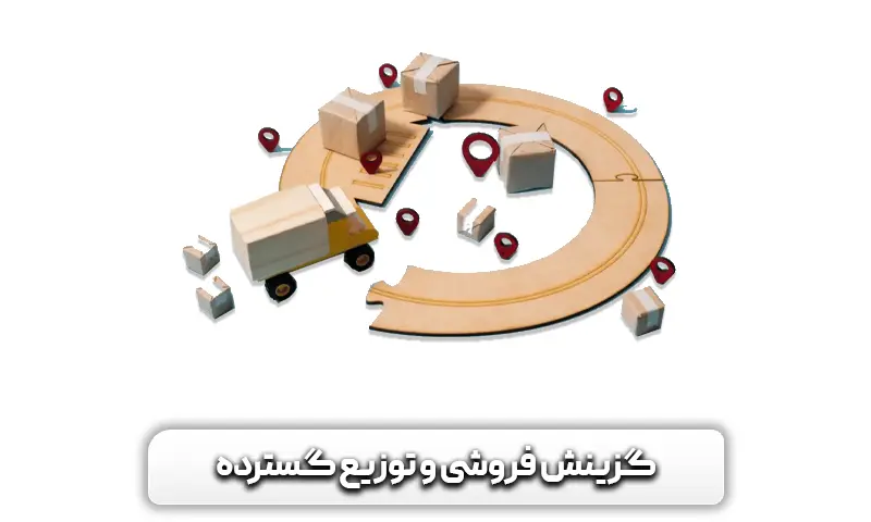 مدل توزیع گسترده