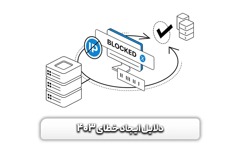 آشنایی با خطای 403 + علل، خطرات و راههای رفع آن 6 دلایل-ایجاد-خطای-403