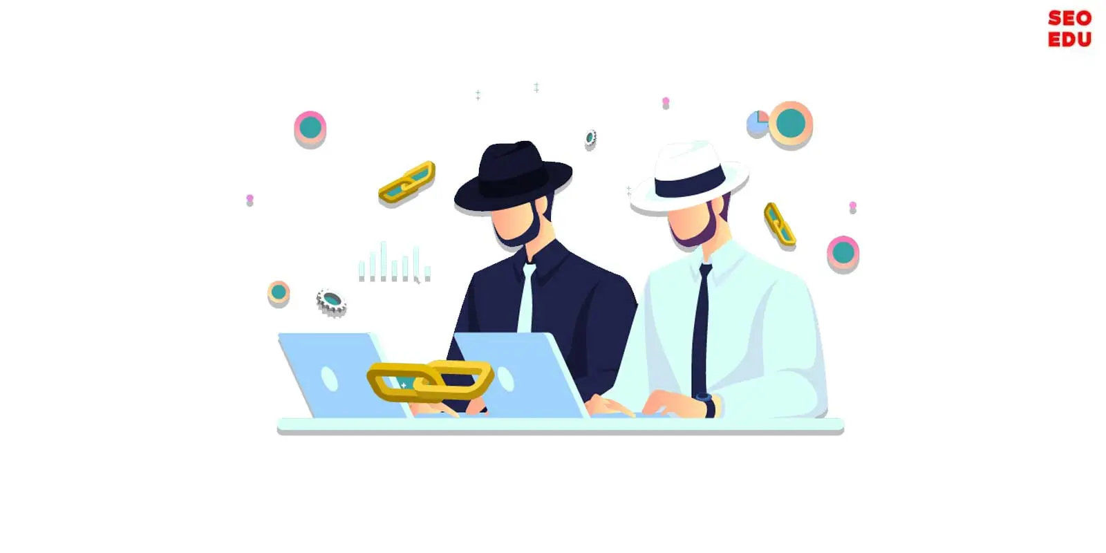 لینکسازی کلاه سیاه و سفید