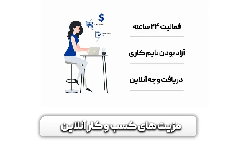 راهنمای کامل راه اندازی کسب و کار اینترنتی + چند ایده جذاب برای آن 7 مزیت های کسب و کار آنلاین